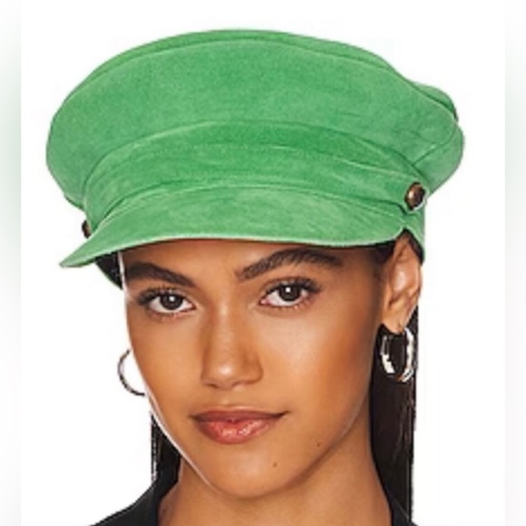 Lack Of Color Accessories - NEW Lack of Color “Lola” Green Suede Hat